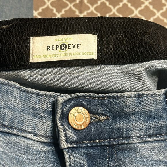 NWOT Calvin Klein High Rise Skinny Jeans - Picture 6 of 6